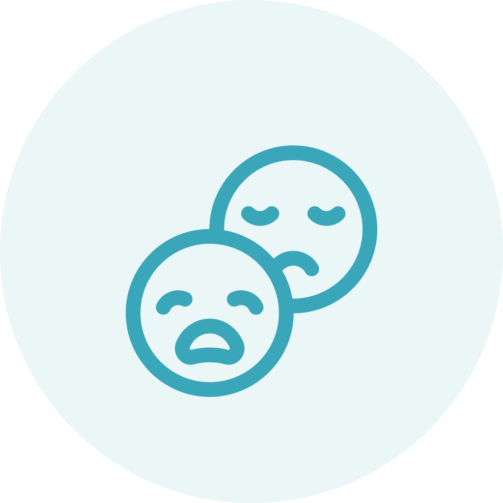 Persona con baja autoestima que se juzga o se compara constantemente